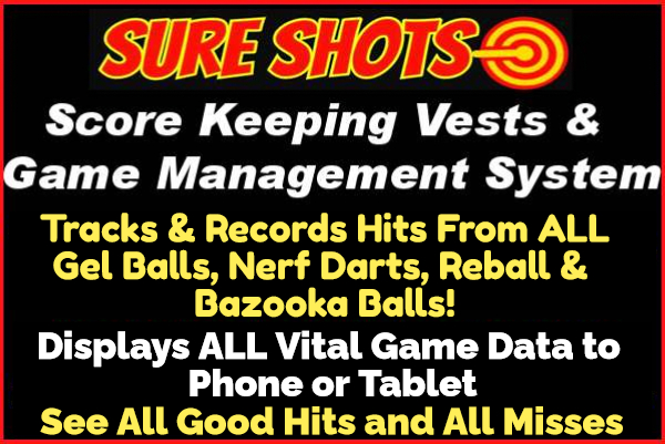 Gel Ball Score Keeping Vests